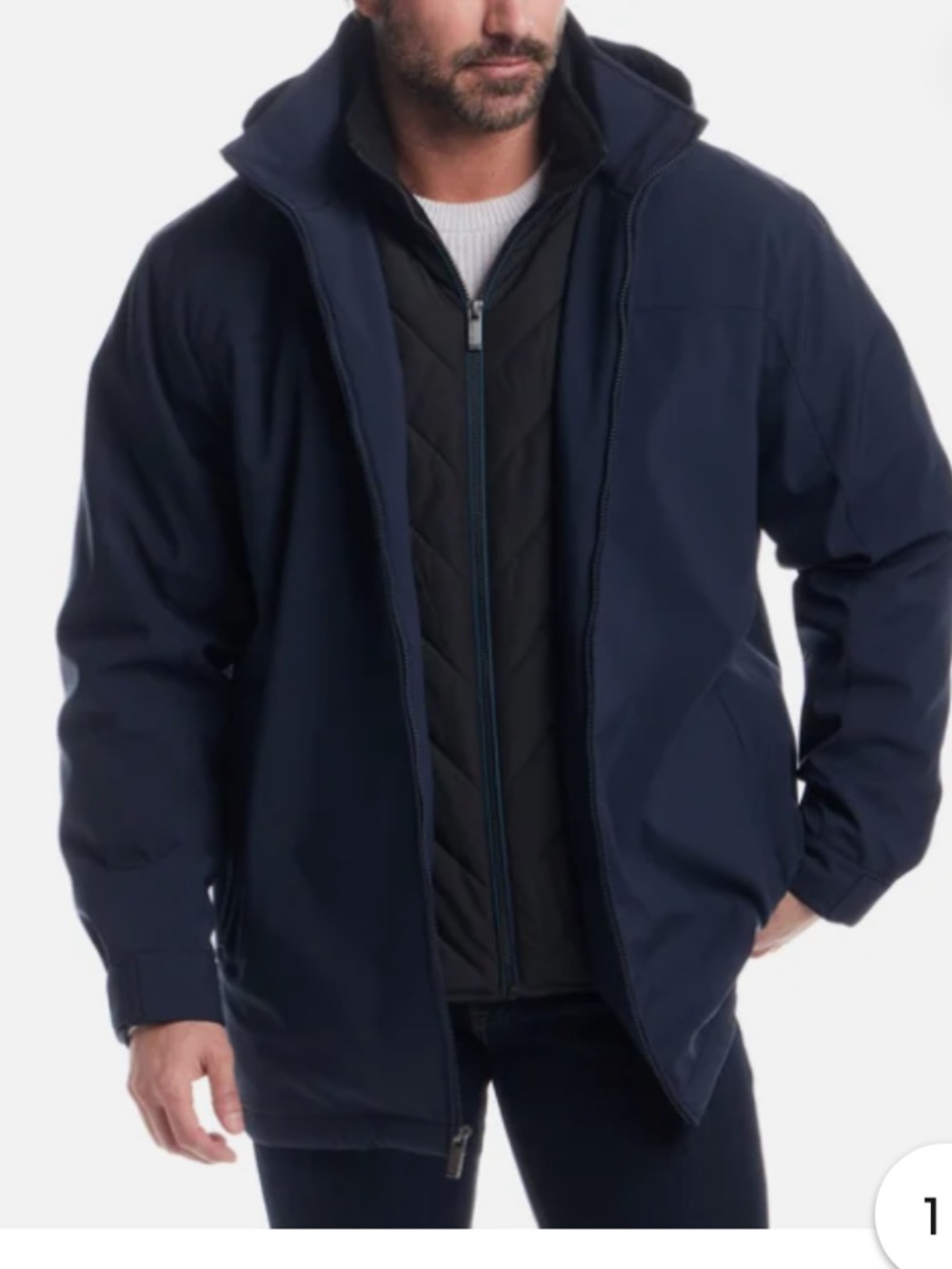 Weatherproof Men's Ultratech Jacket Windproof Water Resistant